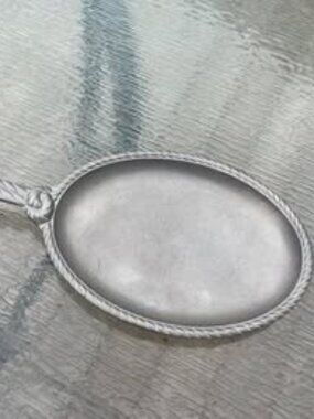 The Wilton Co RWP Armetale Gourmet Oval Skillet Grillware Sizzle Platter